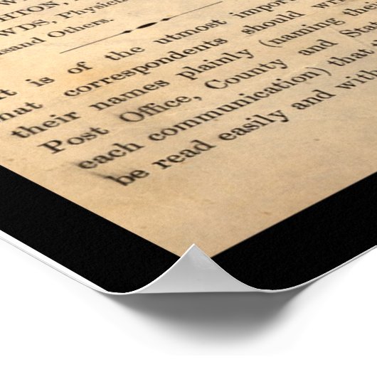 Texas Mutual Benefit Association Poster (Hoek)