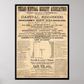 Texas Mutual Benefit Association Poster (Voorkant)