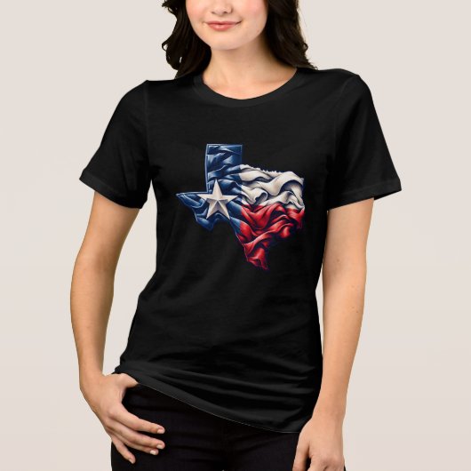 Texas My Texas Women's Tri-Blend Shirt (Voorkant)