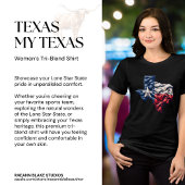 Texas My Texas Women's Tri-Blend Shirt