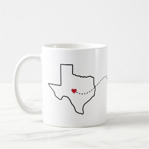 Texas naar Duitsland - Heart2Heart Koffiemok
