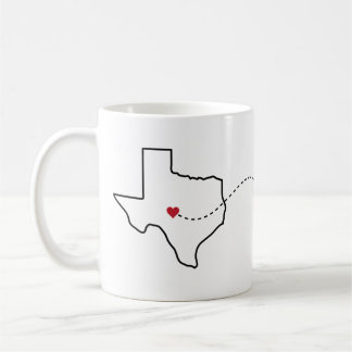 Texas naar Georgië - Heart2Heart Koffiemok