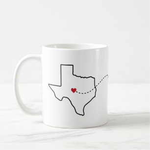 Texas naar Oklahoma - Heart2Heart Koffiemok