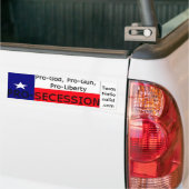 Texas Nationalist Movement Bumpersticker (Op Truck)