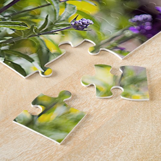 Texas Native - Bluebonnet Puzzle Legpuzzel (Zijkant)