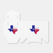 Texas Native Flag Map Bedankdoosjes (Uitgevouwen)