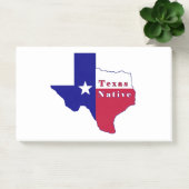 Texas Native Flag Map Post-it® Notes (Kantoor)