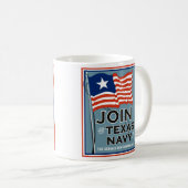 Texas Navy-mok koffie Koffiemok (Voorkant rechts)