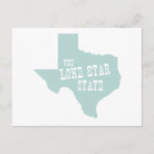 Texas Nickname Texan Lone Star State Texian Motto Briefkaart (Voorkant)