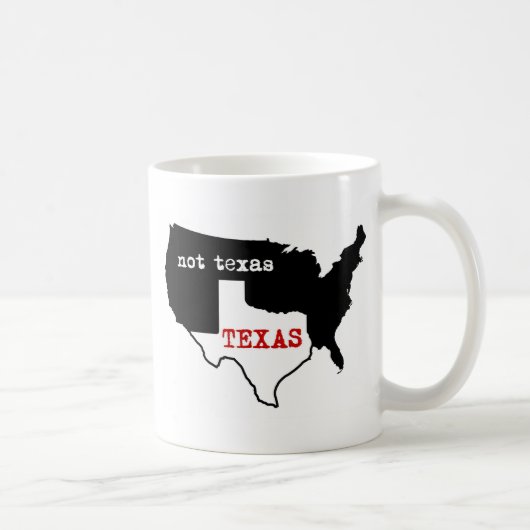 Texas / Niet Texas Koffiemok (Rechts)