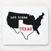 Texas/niet Texas Muismat (Voorkant)