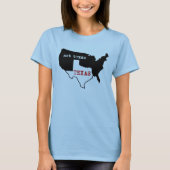 Texas, niet Texas, Shirt voor dames (Voorkant)