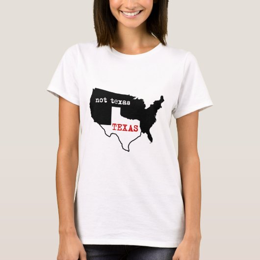 Texas / Niet Texas T-shirt (Voorkant)