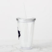 Texas Night Stars State Shape Acryl Drinkbeker (Links)