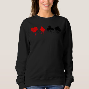 Texas Night Tournament Poker Player Gamblers Humo Trui