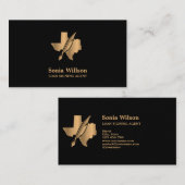 Texas Notional Loan Signing Agent Modern Blush Pin Visitekaartje (Voorkant / Achterkant)