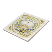 Texas Nurse Tegeltje (Zijkant)