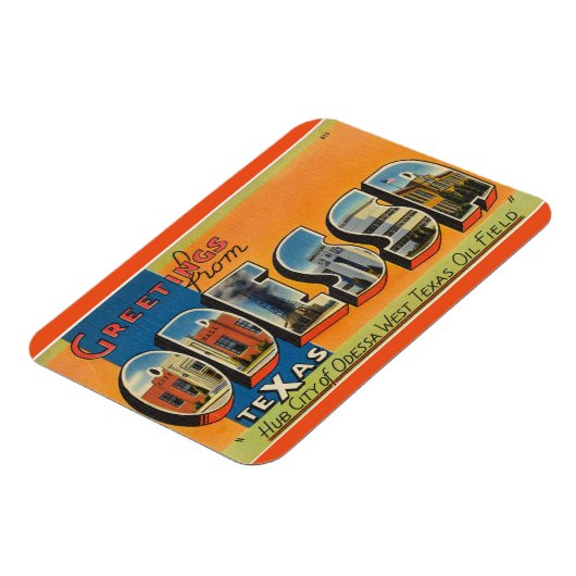 Texas, Odessa magneet (Linkerzijde)