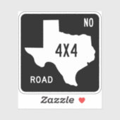 Texas Offroad Vier-wielaandrijving Sticker (Vel)