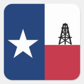 Texas Oil Drilling Sticker (Voorkant)