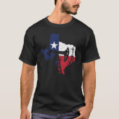 Texas oilfield roughnek - olieboorwerker cadeau t-shirt (Voorkant)