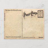 Texas Old Briefkaart (Achterkant)