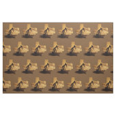 Texas Oliepomp Jack Print Stof 9" Vierkant (Yard (91,4 cm))
