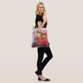 Texas-oliepomp: Lone Star State-erfgoedkunst Tote Bag (Op model)