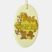 Texas Oma Keramisch Ornament (Rechts)
