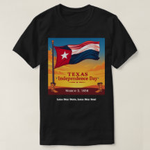 Texas Onafhankelijkheidsdag 2 maart 1836 Vlag