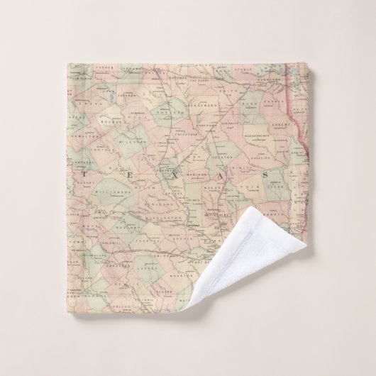Texas, oostelijk deel bad handdoek (Wasdoekje)