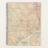 Texas, oostelijk deel planner (Voorkant)