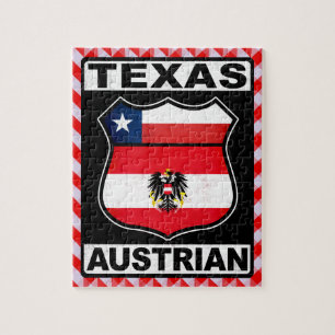 Texas Oostenrijkse Amerikaanse legpuzzel