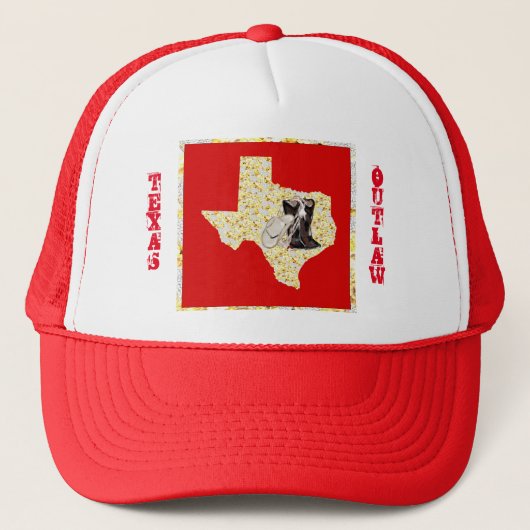 TEXAS OUTLAW TRUCKER PET (Voorkant)