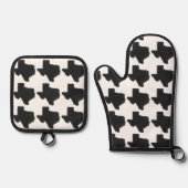 Texas Ovenwant & Pannenlap Set (Voorkant)