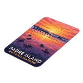 Texas Padre Island National Seashore Magneet (Linkerzijde)