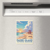 Texas Padre Island National Seashore Magneet (Insitu (Vaatwasser))