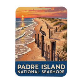 Texas Padre Island National Seashore Magneet