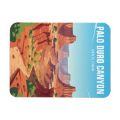 Texas Palo Duro Canyon State Park Travel Magneet (Horizontaal)