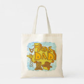 Texas Papa  Tote Bag (Achterkant)