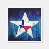Texas Paper Napkin Servet (Voorkant)