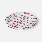 TEXAS PAPIEREN BORDJE (Gekanteld)