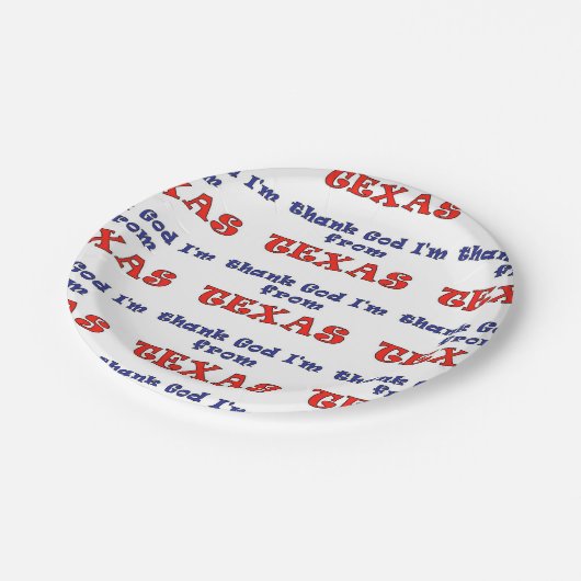 TEXAS PAPIEREN BORDJE (Gekanteld)