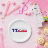 Texas Papieren Bordje (Feest)