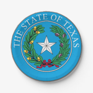 Texas Papieren Bordje