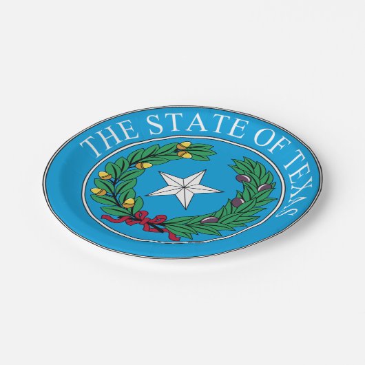 Texas Papieren Bordje (Gekanteld)