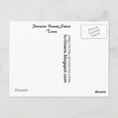 Texas, Parisian Beauty Salon Briefkaart (Achterkant)