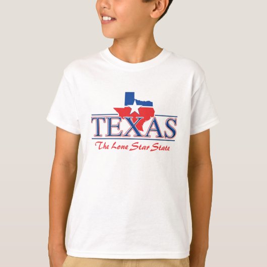 Texas Patriotic Kind T-Shirt (Voorkant)