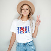 Texas Patriotic State Love USA T-shirt