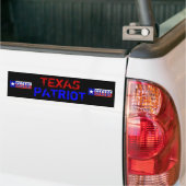 Texas Patriott Bumpersticker (Op Truck)